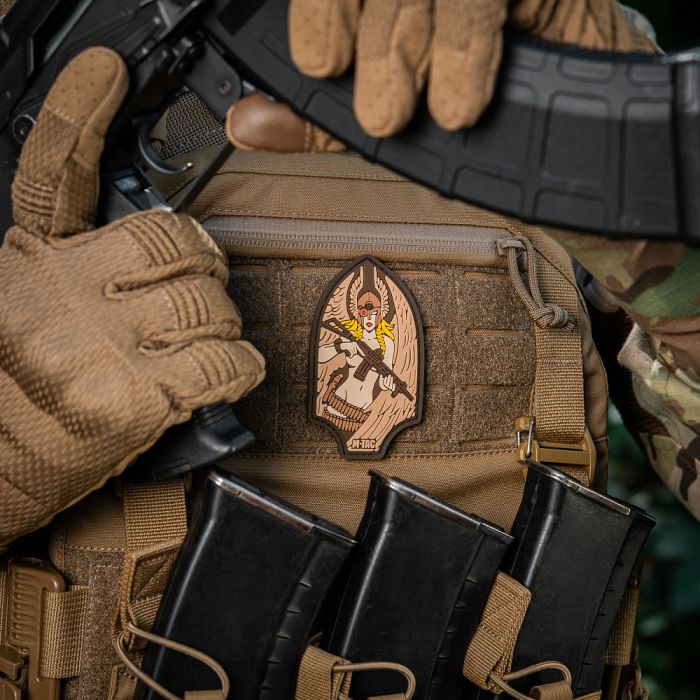 M-Tac нашивка Піка Валькірія PVC coyote