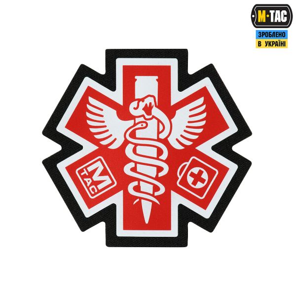 M-Tac нашивка Paramedic Black