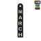 M-Tac нашивка MARCH Black/GID