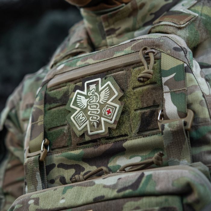 M-Tac нашивка Paramedic (вишивка) Multicam