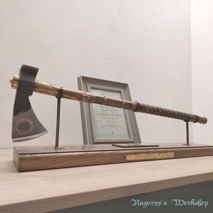 VIP подарунок сокира з сталі T72