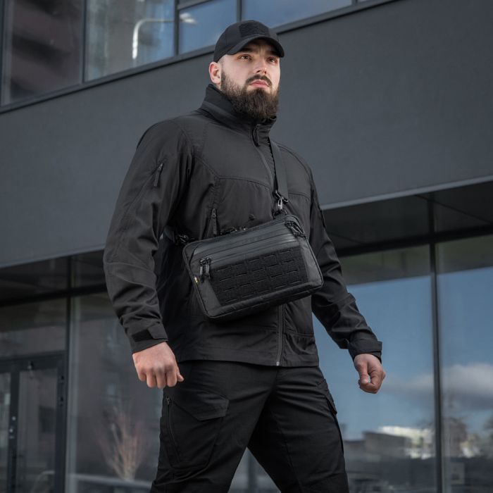 M-Tac сумка Admin Bag Medium X-PAC Elite з липучкою Black