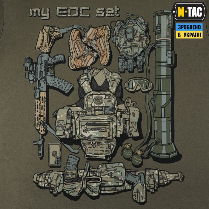 M-Tac футболка My EDC Ranger Green