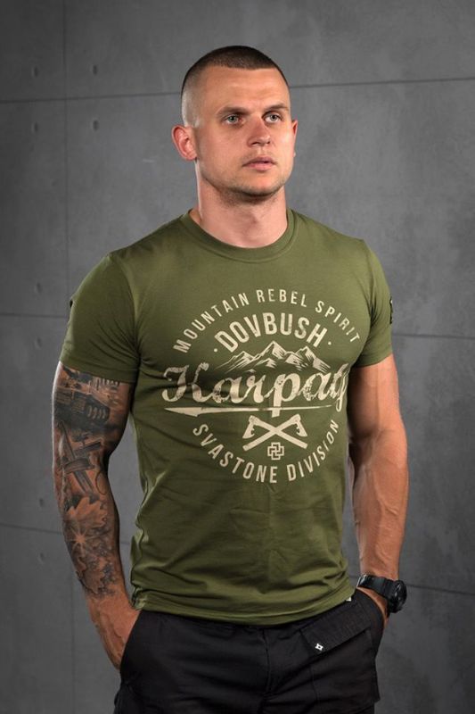 SvaStone футболка Karpaty олива