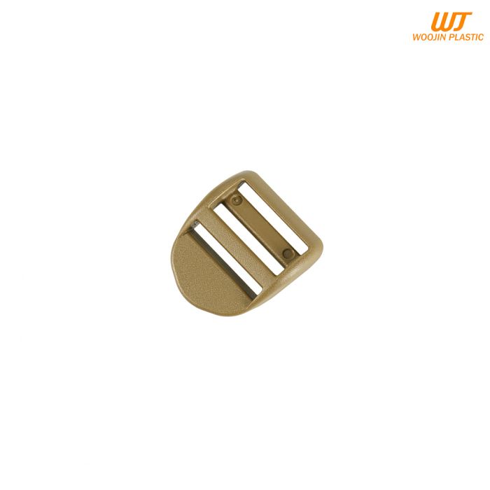 Woojin Plastic регулятор ременя Standard Curved T/L 25mm Coyote