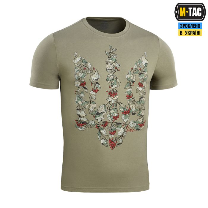 M-Tac футболка Тризуб калина camo Tan