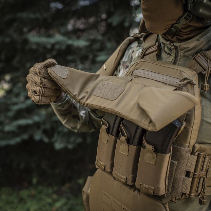 M-Tac Горжет сумісний з активними навушниками 1 клас захисту Elite Coyote