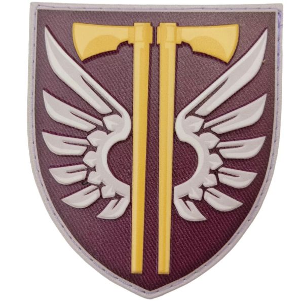 Шеврон ПВХ ЗСУ 77 окрема аеромобільна бригада новий