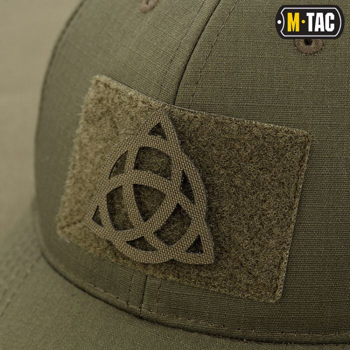 M-Tac нашивка Трикветр скрізна Laser Cut Ranger Green