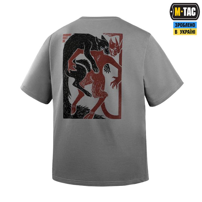 M-Tac футболка Yarchuk Cotton Hard Oversize Light Grey
