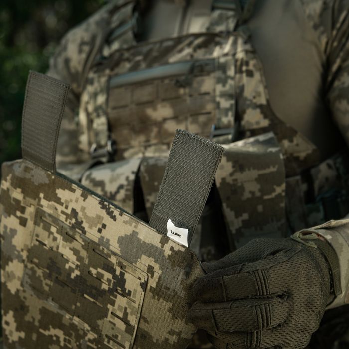 M-Tac фартух протиуламковий з балістичним пакетом 2 клас (BRONYX) Laser Cut MM14