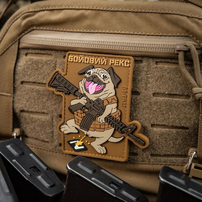 M-Tac нашивка Бойовий Рекс (PVC)