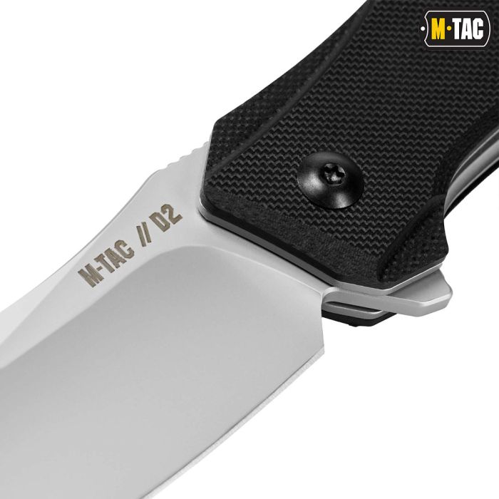 M-Tac ніж складний Type 17 Black/Steel