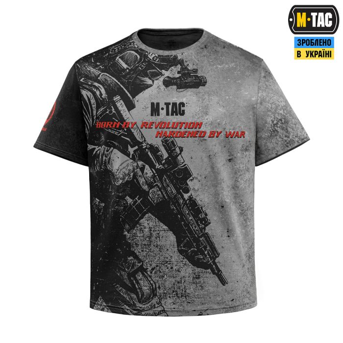 M-Tac футболка Warrior 1618 Oversize Light Grey