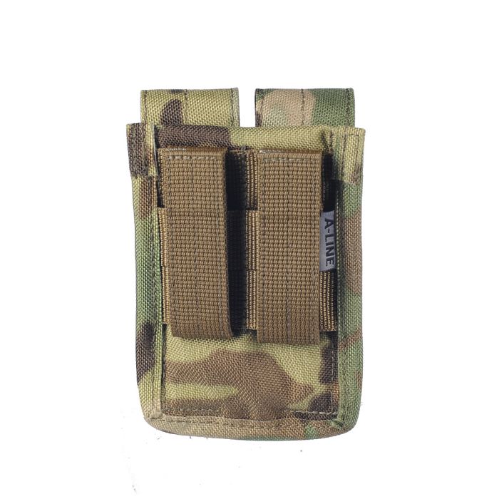 A-Line СМ14 підсумок пістолетного магазина подвійний Gen.2 Multicam