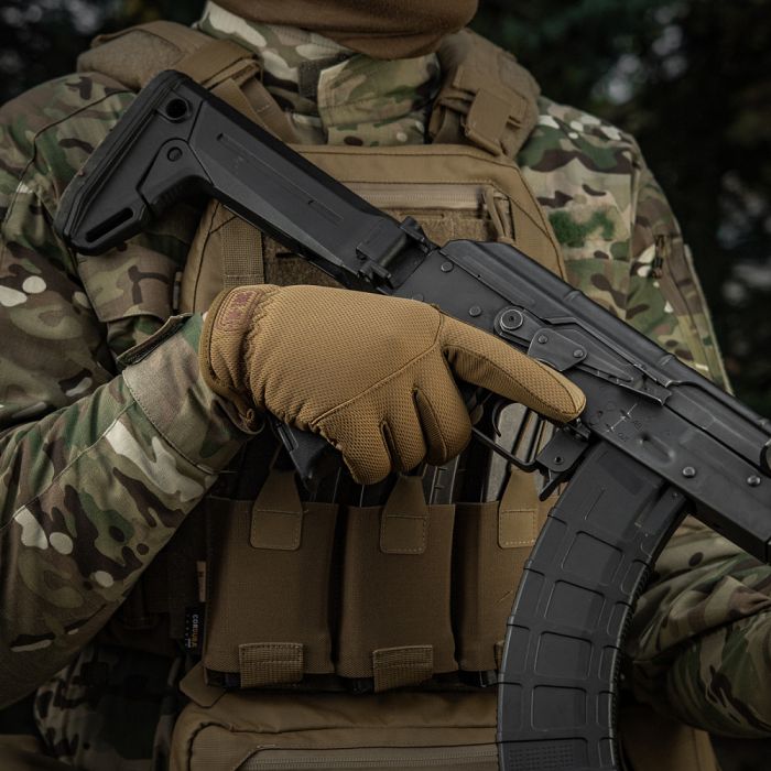 M-Tac рукавички Scout Tactical Mk.2 шкіряні Coyote