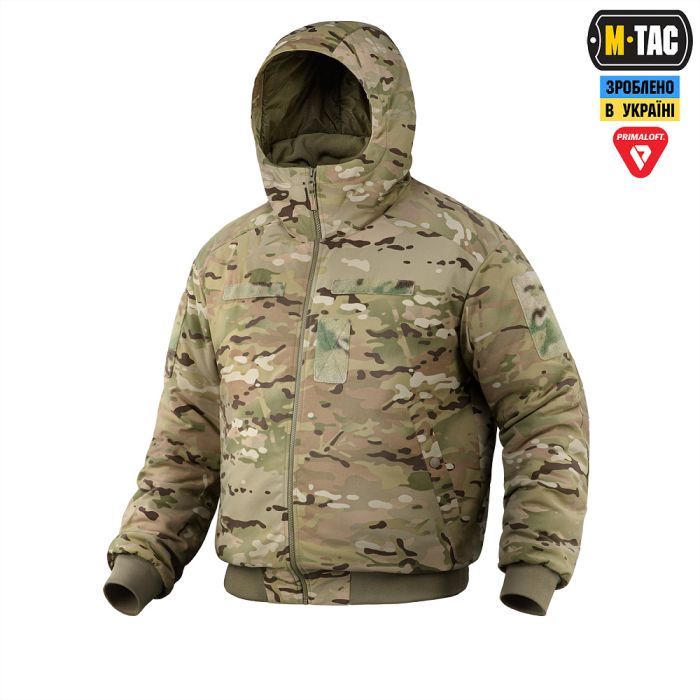 M-Tac куртка MA-1 Hooded Military Primaloft MC
