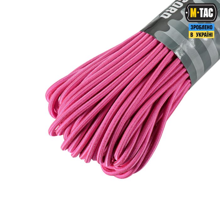 M-Tac паракорд Shock-Cord 3 mm 30m Neon Pink