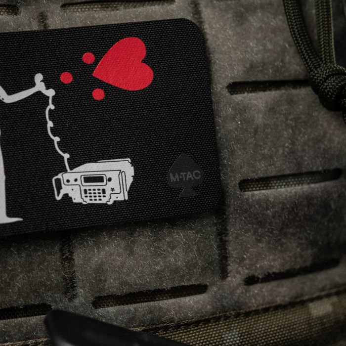 M-Tac нашивка прапор Чорна Борода зв'язківець Black