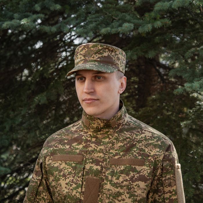 M-Tac Кашкет-мазепинка з гербом ріп-стоп NGU Camo