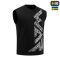 M-Tac футболка безрукавка WAR Cotton Hard Black