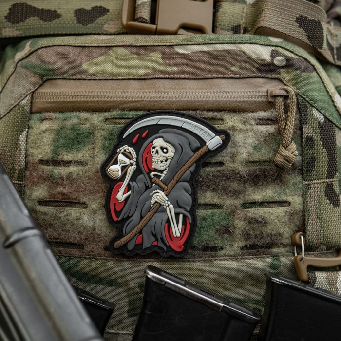 M-Tac нашивка Time PVC Black/Grey