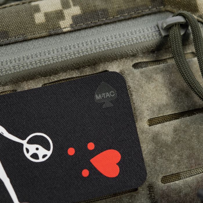 M-Tac нашивка прапор Чорна Борода Driver Black