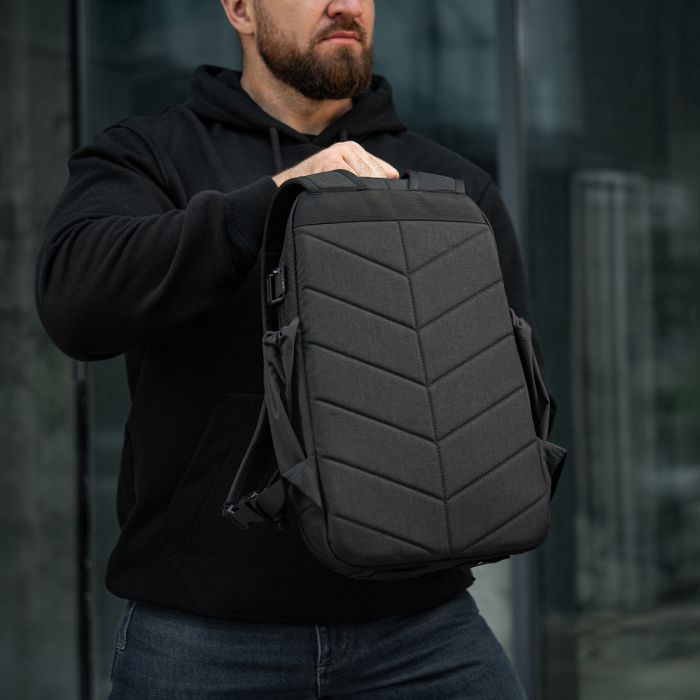 M-Tac рюкзак Sturm з ергономічними лямками Elite Black
