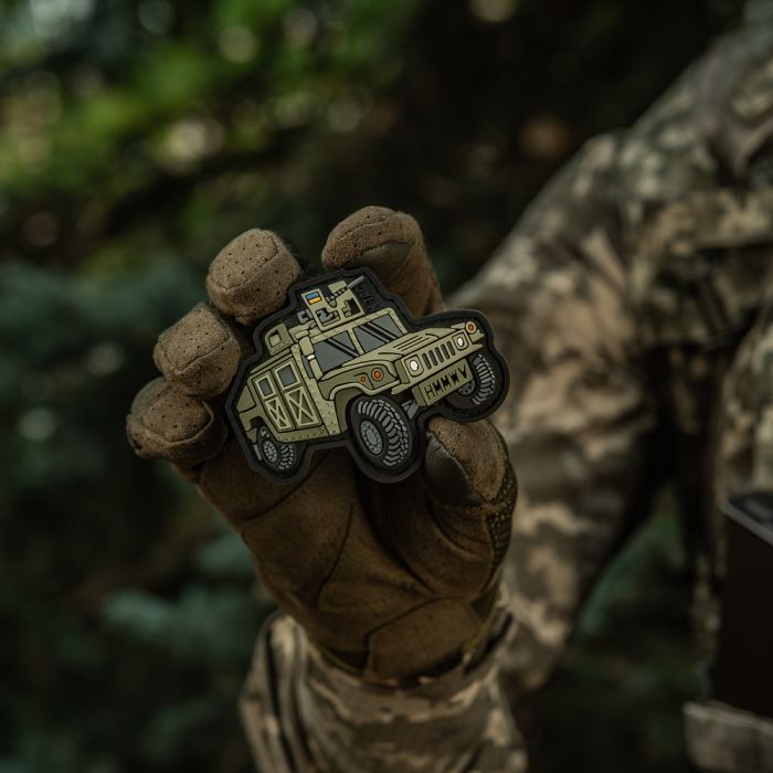 M-Tac нашивка HMMWV (PVC) olive