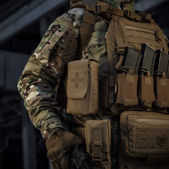 M-Tac підсумок медичний вертикальний Small Gen.II Elite Coyote