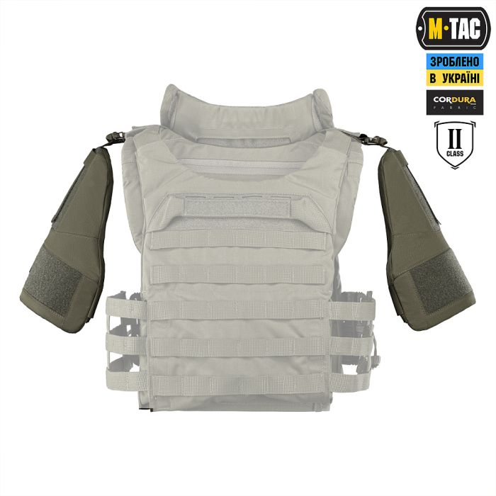 M-Tac плечовий захист з балістичними пакетами 2 клас (FMS) для Cuirass Ranger Green