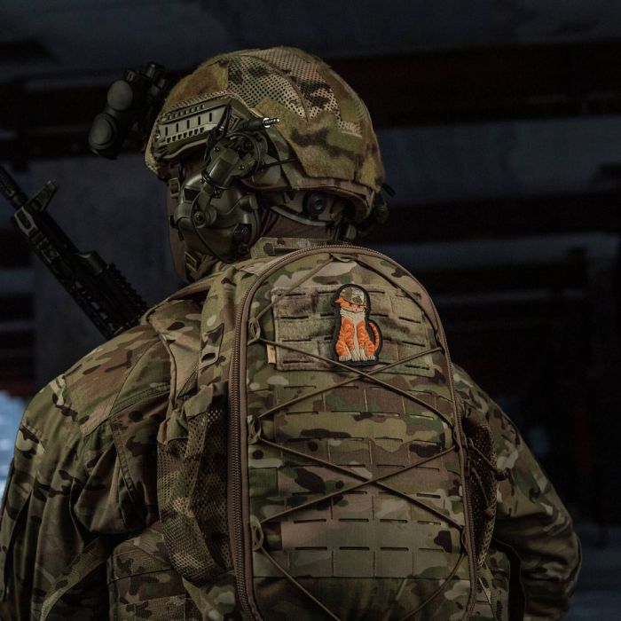 M-Tac нашивка Orange Cat PVC (MC cover)