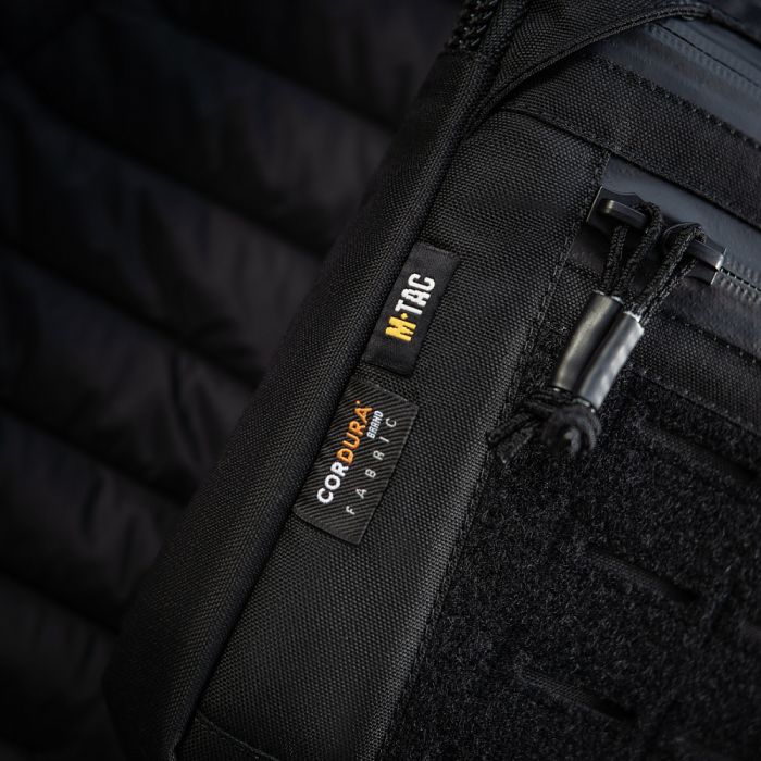 M-Tac сумка Admin Bag Medium Elite з липучкою Black