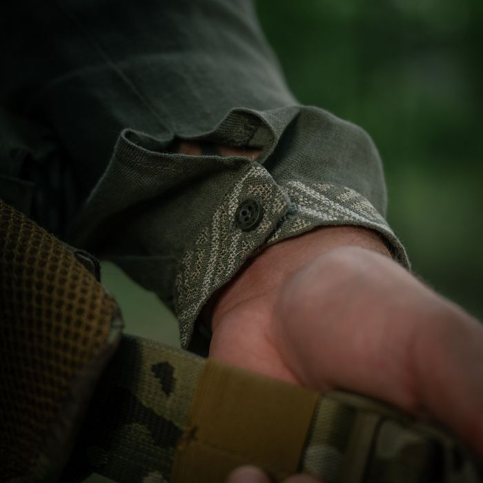 M-Tac вишиванка тактична 100% льон тип 2 олива