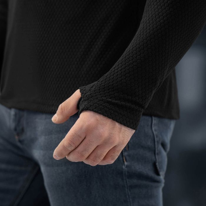 M-Tac термосорочка фліс Delta Level 2 Hex Black