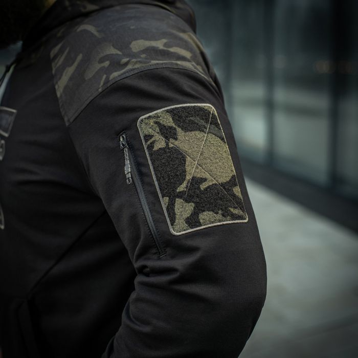M-Tac кофта Hoodie Combat Black Multicam