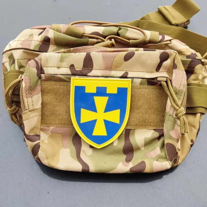 Шеврон ПВХ ТрО 116 бригади ЗСУ Полтава