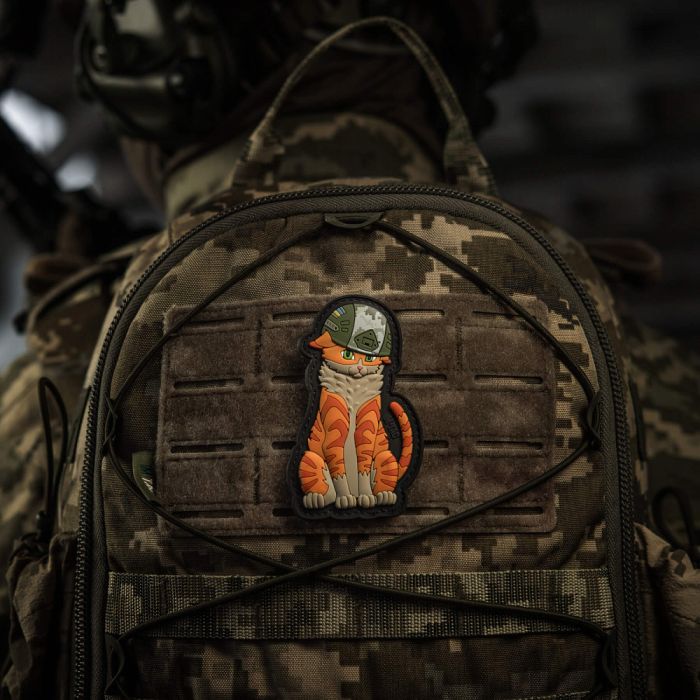 M-Tac нашивка Orange Cat PVC (MM14 cover)