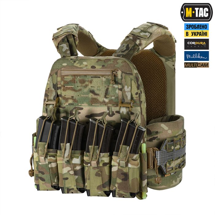 M-Tac плитоноска Cuirass Tiger Elite (розмір плити XL) Multicam