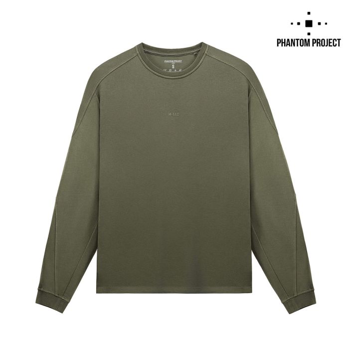 Phantom Project/M-Tac футболка Long Sleeve Cotton Hard (GD) Olive