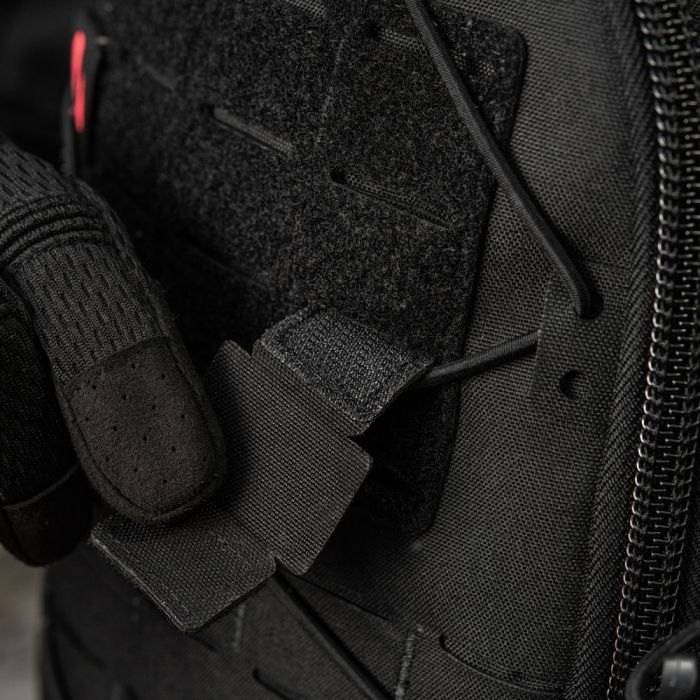 M-Tac нашивка Tiger Eyes Laser Cut (пара) Black/Red/GID