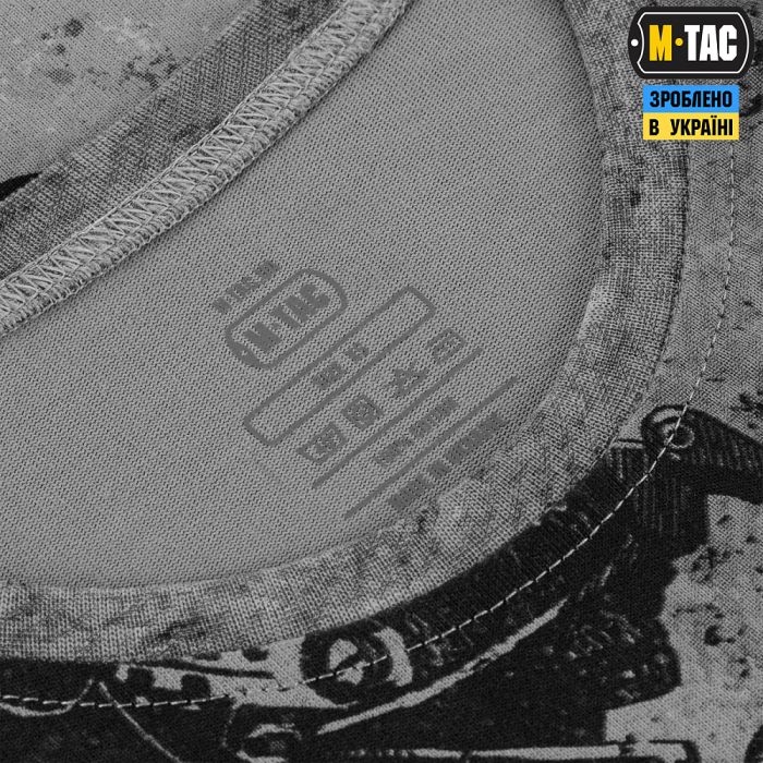 M-Tac футболка Warrior 1618 Oversize Light Grey