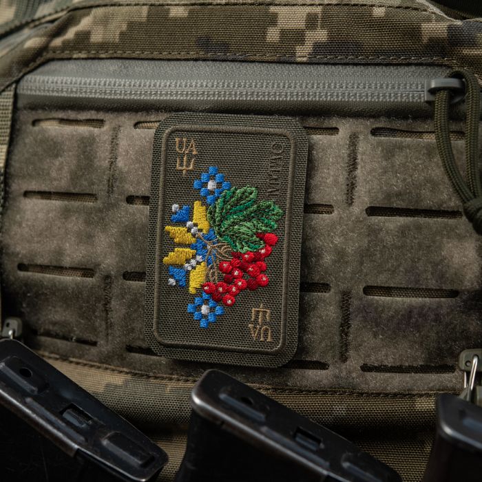 M-Tac нашивка Орнамент Калина (вишивка) Ranger Green