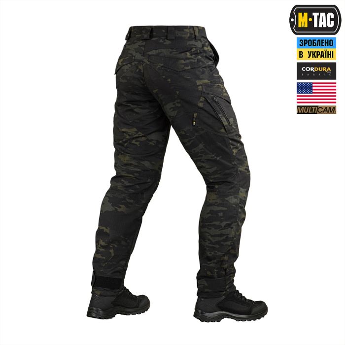 M-Tac штани Aggressor Elite NYCO Extreme Multicam Black