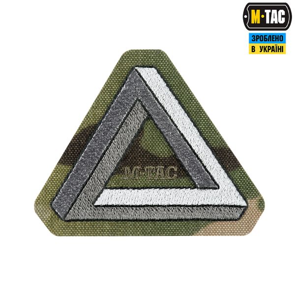M-Tac нашивка Penrose triangle (вишивка) Multicam