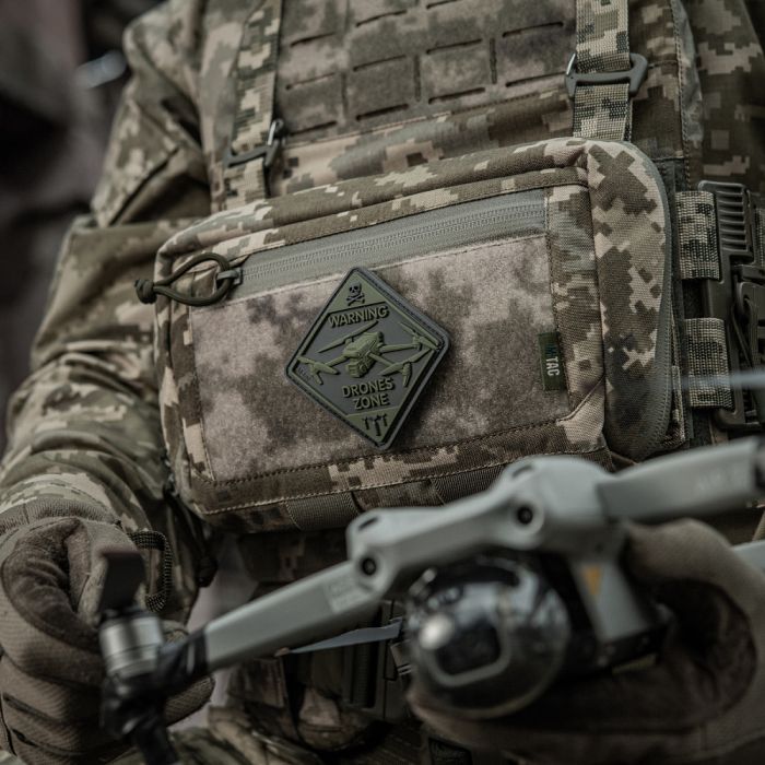 M-Tac нашивка Drones Zone PVC Olive