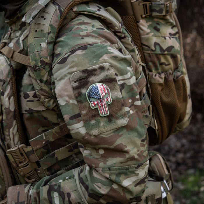 Нашивка Punisher USA GID