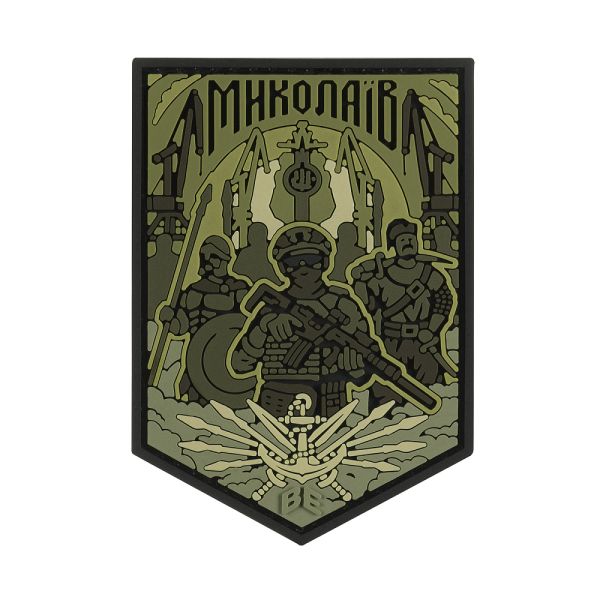 Brand Element нашивка Миколаїв PVC olive