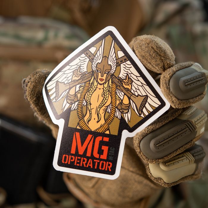 M-Tac наклейка MG Operator Red/Coyote