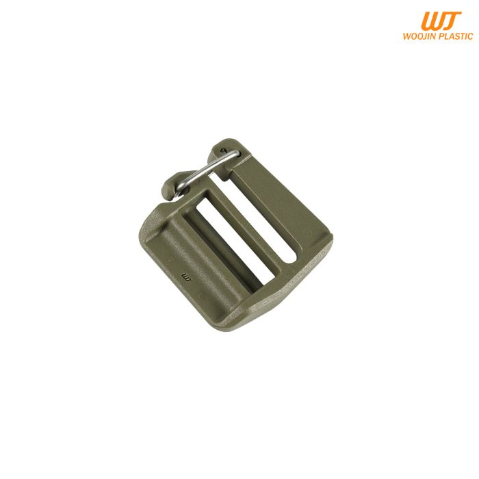 Woojin Plastic регулятор ременя з замком Gate Keeper Lock 25mm HD Olive Left